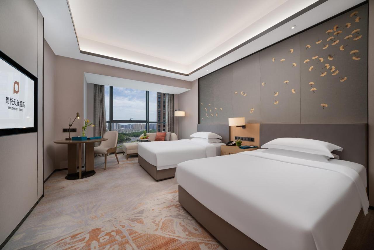Projoy Hotel Tianfu Çengdu Dış mekan fotoğraf