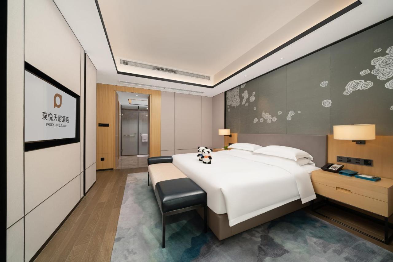 Projoy Hotel Tianfu Çengdu Dış mekan fotoğraf