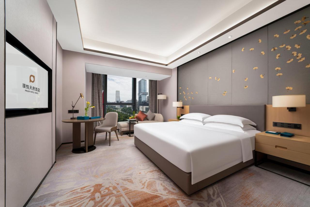 Projoy Hotel Tianfu Çengdu Dış mekan fotoğraf