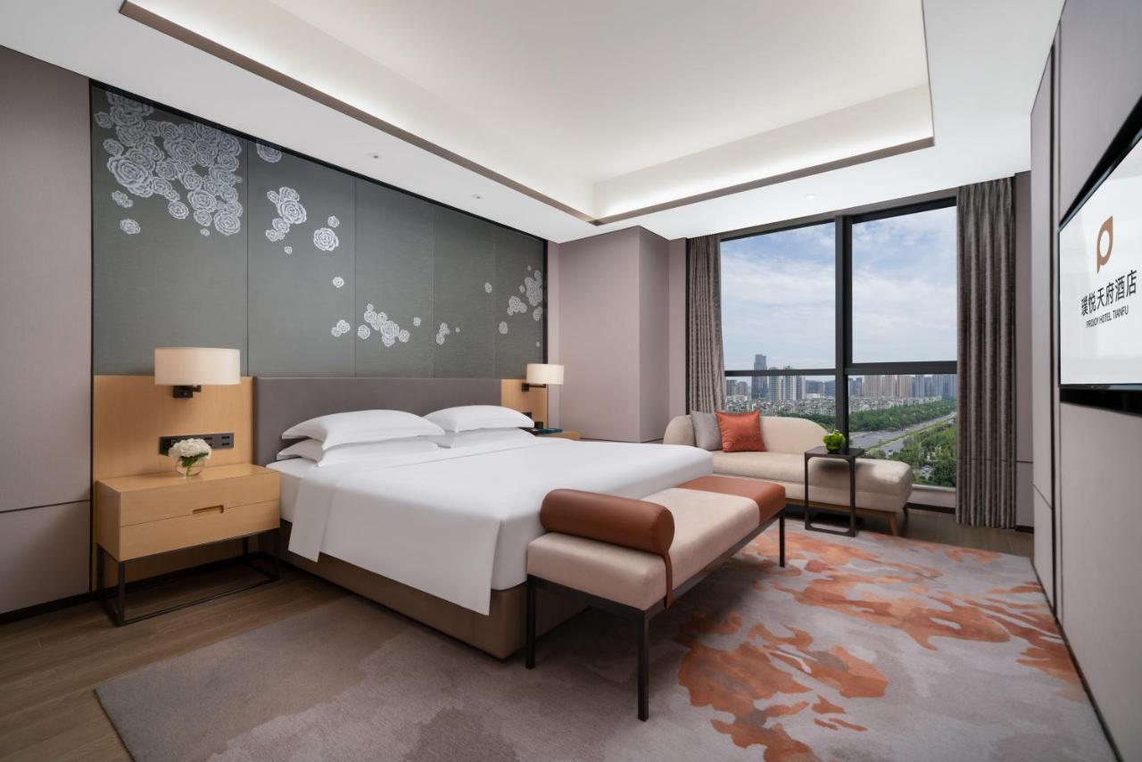 Projoy Hotel Tianfu Çengdu Dış mekan fotoğraf