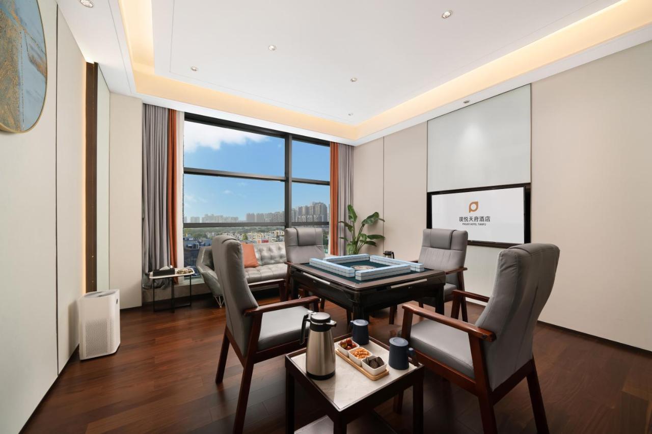 Projoy Hotel Tianfu Çengdu Dış mekan fotoğraf