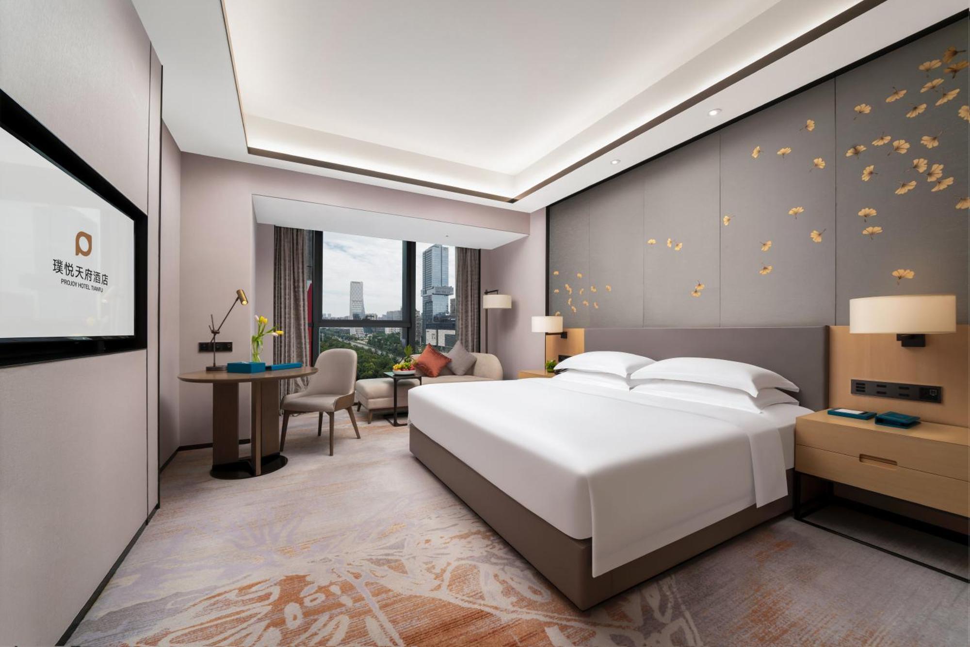 Projoy Hotel Tianfu Çengdu Dış mekan fotoğraf